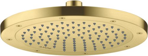 AXOR-HG-AXOR-ShowerSolutions-Kopfbrause-245-1jet-Brushed-Brass-35380950 gallery number 1